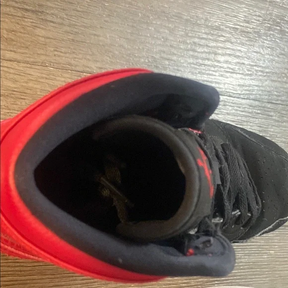 Nike Air Jordan 1 High “Red Black” Sneakers - Picture 8 of 11